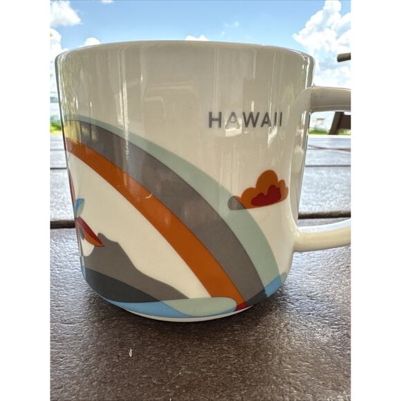 Starbucks You Are Here Collection 14 Oz Hawaii Coffee Mug 2013 - Picture 1 of 4